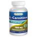 Best Naturals L-Carnitine Fumarate 1000mg per Tablet - 120 Count - Boosts Cellular Energy