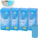 Upgraded Concentrated Descaling Toilet Cleaning Stick Toilet Bowl Cleaners Stick Four Scents of Toilet Cleaning Sticks Bathroom Descaler Cleaner Long-Lasting Freshness (4*Ocean)