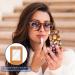 Travel Lipstick Organizer Case - Portable Makeup Bag with Mirror | Candy Chocolate Cupcake L132b7tlby - Shop Internationally - Buy Online on GoSupps.com