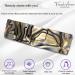 French Amie Onyx 1 Wide Celluloid Handmade Hair Clip Barrette - Elegant and Stylish - Buy Online on GoSupps.com