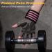 Glofit Workout Gloves with Wrist Wrap Support | Anti-Slip Padded Palm | Fingerless Exercise Glove for Men & Women | Ideal for Weight Lifting, Powerlifting, Gym Training | Pink - Medium - Buy Online on GoSupps.com