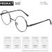 Joopin Round Blue Light Blocking Glasses for Women Men Clear Lens Anti Eye Strain UV Glare Glasses for Computer Gaming TV 07 Round Black Frame Anti Blue Light Lens Clear - Buy Online on GoSupps.com