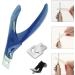 Professional Rustproof Nail Clippers for Acrylic False Gel Nails - Blue - Buy Online on GoSupps.com