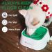 Lumoleaf 1L No-Drool Dog Water Bowl | Leak-Proof Anti-Schwapp Travel-Friendly Cat & Dog Dispenser (Green) - Buy Online on GoSupps.com