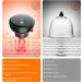 Intelligent Cupping Therapy | Kamanan Electric Cupping with Infrared 16 Gears & 3 Modes for Detox Muscle Relaxation & Gua Sha (Black) International Shipping Available - Buy Online on GoSupps.com