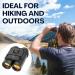 Deerwood Compact Binoculars for Adults - Powerful Magnification, Lightweight Bird Watching and Hunting Binoculars - Buy Online on GoSupps.com