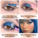Oulac Purple Metallic Liquid Eyeshadow & Eyeliner - Glitter Shimmer Makeup | Long-Wearing Vegan Formula - Vamp It Up - Buy Online on GoSupps.com