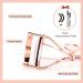 Eyelash Curlers Set - Regular & Mini Precision with Separator Comb 4 Refills & Wand | Rose Gold Beauty Essentials - Buy Online on GoSupps.com