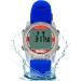 WobL Waterproof Vibrating Alarm Countdown Timer Watch - Small Size, 9 Alarms, Blue - Ideal for Sports, Medicine, Meetings, and Potty Reminders - Buy Online on GoSupps.com