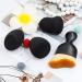 BEAKEY Makeup Blender & Kabuki Contour Brush Set - 3 Beauty Sponges for Liquid Foundation, Cream, and Powder - Buy Online on GoSupps.com