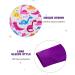 Girls Long Sleeve Swimsuit Set | Toddler Kids Two Piece Bathing Suit | UPF 50+ Protection | 4-10 Years | Purple Dinosaur Print - Buy Online on GoSupps.com