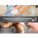 Fell Shears from Solingen - German Dog Grooming Scissors with Micro Toothing (11.7 cm) | Curved Cut for Dogs & Cats - Buy Online on GoSupps.com