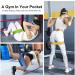 Exercise Resistance Band Set - 5 Levels with Carry Bag | CKDCARES - Fitness Yoga Pilate Gym Training & Physical Therapy - Buy Online on GoSupps.com