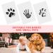 Baby Handprint and Footprint Kit 2 Pcs Clean Touch Baby Ink Pads for Hands and Feet with 4 Stamp Cards Safe Non-Toxic Inkless Handprint Kit for Baby Handprint Family Keepsake Gifts (Black) - Buy Online on GoSupps.com