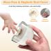 Electric Baby Nail File with LED Light and USB Rechargeable, 6 Pads Included - Baby Nail Trimmer Kit for Newborns and Toddlers - Buy Online on GoSupps.com