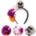FOMIYES Lot De 3 -t tes De Mari e Pour Halloween Motif T te De Mort Et Fleurs Pour Gar ons Et Filles D corations De F te Pour Adultes 1 unit (Lot de 1) Multix3pcs - Buy Online on GoSupps.com