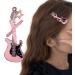 Muloo Sweet Cool Guitar Star Charm Hair Clips for Women Cute Harajuku Pentagrams Bowknot Hairpin Barrettes Hair Accessories - Buy Online on GoSupps.com