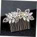 Housoutil Hair Comb for Women Rhinestone Bridal Comb Wedding Hair Accessory Hair Combs for Gold Hair Pin Gold Hair Comb Rhinestone Hair Comb Gold Headpiece Accessories Bride Rose - Buy Online on GoSupps.com