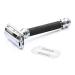 Buy Merkur Black Double Edge Safety Razor 30C - Premium Silver-Black Shaving Tool for a Close Shave | International Shipping Available - Buy Online on GoSupps.com