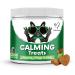 NutriPaw Calming Treats For Dogs - Reduce Stress Fear Separation Anxiety Barking Hyperactivity Reactivity Aggression Travel Issues - Relaxation without Drowsiness dogs Single Pack