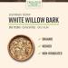 Frontier Co-op Organic White Willow Bark 1lb - Cut & Sifted | Pure and Natural - Buy Online on GoSupps.com