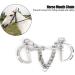 Buy Stainless Steel Pelham Bit for Horses - Durable Chewing Mouth Roller Bridle 125mm | International Shipping - Buy Online on GoSupps.com