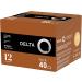 Delta Caf s Delta Q Male Intensity 12-40 coffee capsules - Buy Online on GoSupps.com