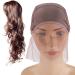 Buy Healifty Lace Wig Caps - Glue-Free Elastic & Breathable | Adjustable Brown Wig Cap for Wig Production (18x16x0.6 cm) - Pack of 1 - Buy Online on GoSupps.com