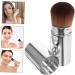 Angoily Makeup Supplies Dense Foundation Brush Powder Brush Retractable Makeup Brush Cosmetic Tools Makeup Tool Blush Brush Powder Foundation Brush Cheek Travel The Face Metal - Buy Online on GoSupps.com