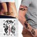 Supperb Tribal Temporary Tattoos - Bold Tribal Swirls | High-Quality Body Art - Buy Online on GoSupps.com