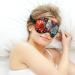 Buy Soft Comfortable Sleep Mask | Adjustable Eye Mask for Travel & Relaxation | Colorful Flowers & Butterflies Design - Buy Online on GoSupps.com