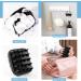 Bsisme Hair Scalp Massager Shampoo Brush - Silicone Bristles for Dandruff Removal & Hair Growth - Shower Scalp Scrubber for Men, Women, Kids, Pets - Black - Buy Online on GoSupps.com