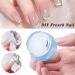 Niceneeded 4PC Nail Art Stamper Kit - Transparent Jelly Stamper Double Silicone Heads Blue Soft Stamp with Lid for Perfect Nail Designs - Buy Online on GoSupps.com