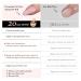 Almond Press On Nails | BTArtbox Short Nail Tips | Cat Eye Pre-applied Primer | Soak Off Acrylic | 16 Sizes - Bling Baby C-Bling - Buy Online on GoSupps.com