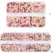 Moon Star Heart Nail Art Glitter Sequins Flower for Beauty Makeup Face Body Nail Craft Art Decoration 12 Grids - Buy Online on GoSupps.com