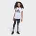 adidas Girls' Aeroready Graphic 7/8 Tights XL Slim Black - Performance Wear for Active Kids - Buy Online on GoSupps.com