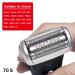 Braun Series 7 Replacement Head for 70S | Compatible with Models 720, 750CC, 760CC | Premium Quality - Buy Online on GoSupps.com