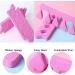 Pink Foam Sponge Toe Separators 50pcs - Nail Art Manicure Pedicure Tools - Buy Online on GoSupps.com
