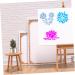 Abaodam 16 Pcs painting hollow out template wood stencils journal scrapbook reusable DIY accessories set 15c - Buy Online on GoSupps.com