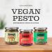 Zest Pesto Bundle 175g x 3 - Vegan Red, Basil, Coriander & Basil Pesto - Italian Recipe, Plant-Based - Buy Online on GoSupps.com
