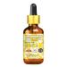 Pure Evening Primrose Oil - Cold Pressed 15ml | Herbal Natural Supplement with Glass Dropper - International Shipping Available - Buy Online on GoSupps.com