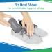 ViveSole Thin Gel Insoles - Plantar Fasciitis Relief for Men & Women - Arch Support Inserts for Work Boots & Heels - Metatarsal Pads & Foot Cushions - Size MENS 5.5-10.5 - Buy Online on GoSupps.com