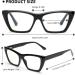 JOO RTI 3 Pack Cat-Eye Blue Light Blocking Reading Glasses for Women - Stylish Black Tortoise & Beige - Fashionable & Comfortable - International Shipping Available - Buy Online on GoSupps.com