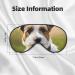 Cute Dog Print Soft Eye Mask | Comfortable Sleep Mask for Men & Women | Travel & Sleeping Essential - Buy Online on GoSupps.com