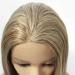 Short Straight Front Lace Wig for Women - Soft Chemical Fiber Hair with Adjustable Buckle - International Shipping Available - Buy Online on GoSupps.com