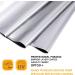 Prospo 68 Golf Umbrella | UV Protection, Extra Large, Auto Open, Windproof - Silver/Black - Buy Online on GoSupps.com