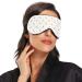 Haskirky Light Blocking Eye Mask - Breathable & Adjustable for Adults | Perfect for Travel, Yoga, Meditation, Office, Deep Sleep | Men & Women | Rabbit Carrot Design - Buy Online on GoSupps.com