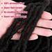 36 Inch 7 Packs Soft Locs Crochet Hair | Pre-looped Faux Locs | Lightweight Synthetic Braids for Black Women - 1B (Pack of 7) - Buy Online on GoSupps.com