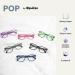 Opulize Pop Round Purple Reading Glasses with Spring Hinges | Scratch Resistant | Men Women | +1.00 Magnification - Buy Online on GoSupps.com