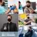Black Disposable Face Masks - 100 Pack for Adults | Comfortable and Secure - Buy Online on GoSupps.com